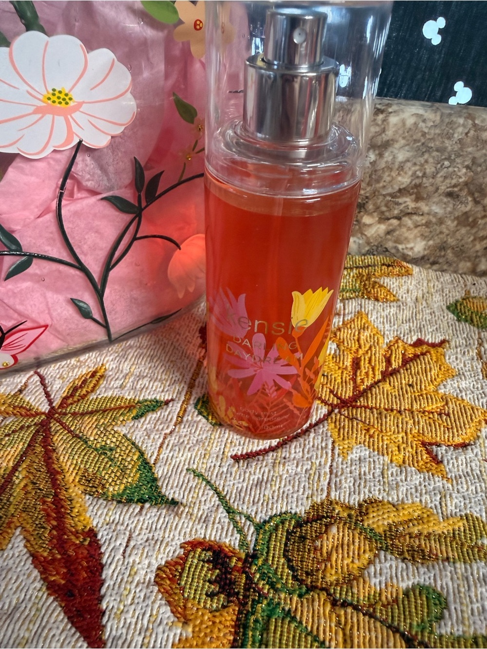 Bath & Body Works Orange Floral Body Mist